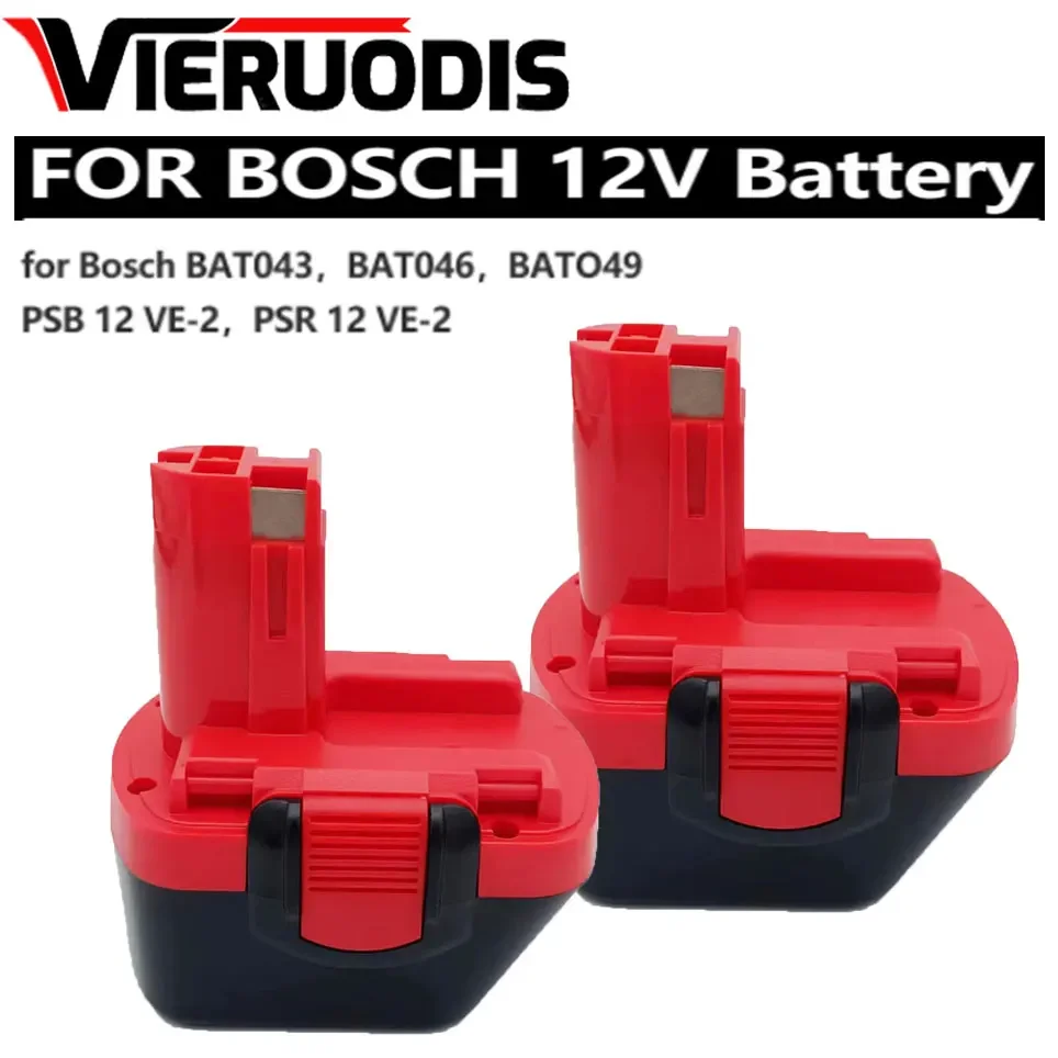 For Bosch 12V Ni-MH Rechargeable Power Tool Battery 4800MAH 6800MAH 9800MAH BAT043 D70745 PSR12 GSB12 GSR12 BAT038 BAT045 BAT040 
For Bosch 12V Ni-MH Rechargeable Power Tool Battery 4800MAH 6800MAH 9800MAH BAT043 D70745 PSR12 GSB12 GSR12 BAT038 BAT045 BAT040