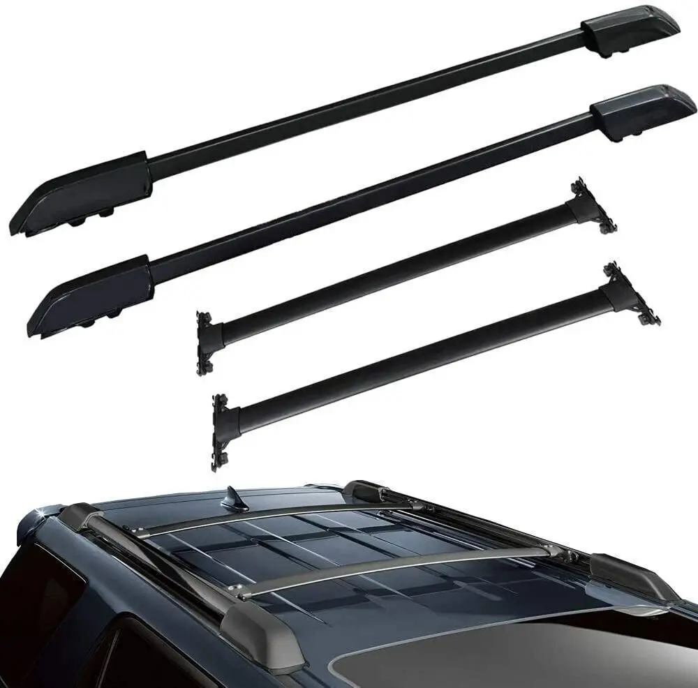 4Pcs Fits for 2005-2020 4Runner Roof Rail Racks Side Rail Bar Crossbars Crossbar
4Pcs Fits for 2005-2020 4Runner Roof Rail Racks Side Rail Bar Crossbars Crossbar