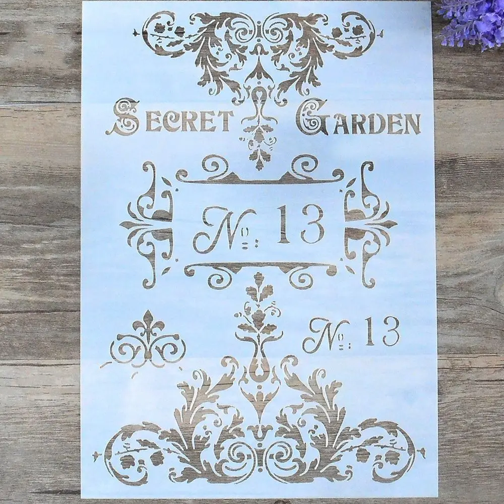 Templates for Painting Scrapbooking Stamping Decorative DIY Stensil to Paint Walls Delicate Lace Multipurpose Crafts Estencil
Templates for Painting Scrapbooking Stamping Decorative DIY Stensil to Paint Walls Delicate Lace Multipurpose Crafts Estencil