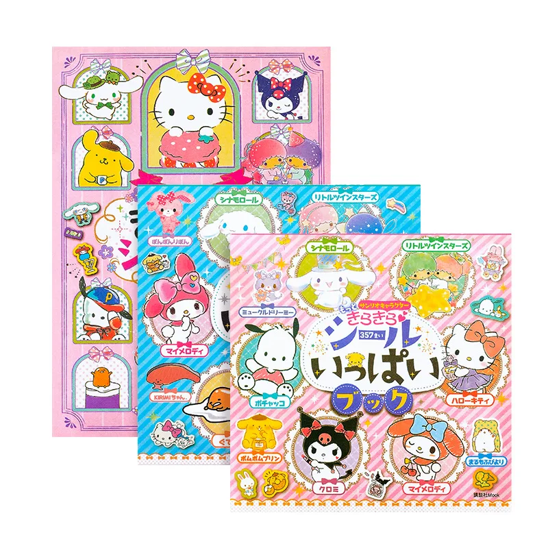 Cute Sanrioee Stickers Book 24 Starting Hand Account Material Stickers Kuromi Melody Cartoon Laptop Girl Stickers Decorative Toy
Cute Sanrioee Stickers Book 24 Starting Hand Account Material Stickers Kuromi Melody Cartoon Laptop Girl Stickers Decorative Toy