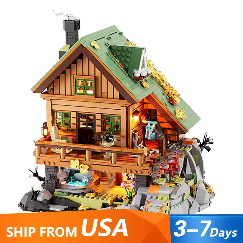 mountain cabin House Buildings Sets, City Apartment Store Architecture Modular Buildings Blocks Model Kit Gift for Kids 2255pcs mountain cabin House Buildings Sets, City Apartment Store Architecture Modular Buildings Blocks Model Kit Gift for Kids 2255pcs