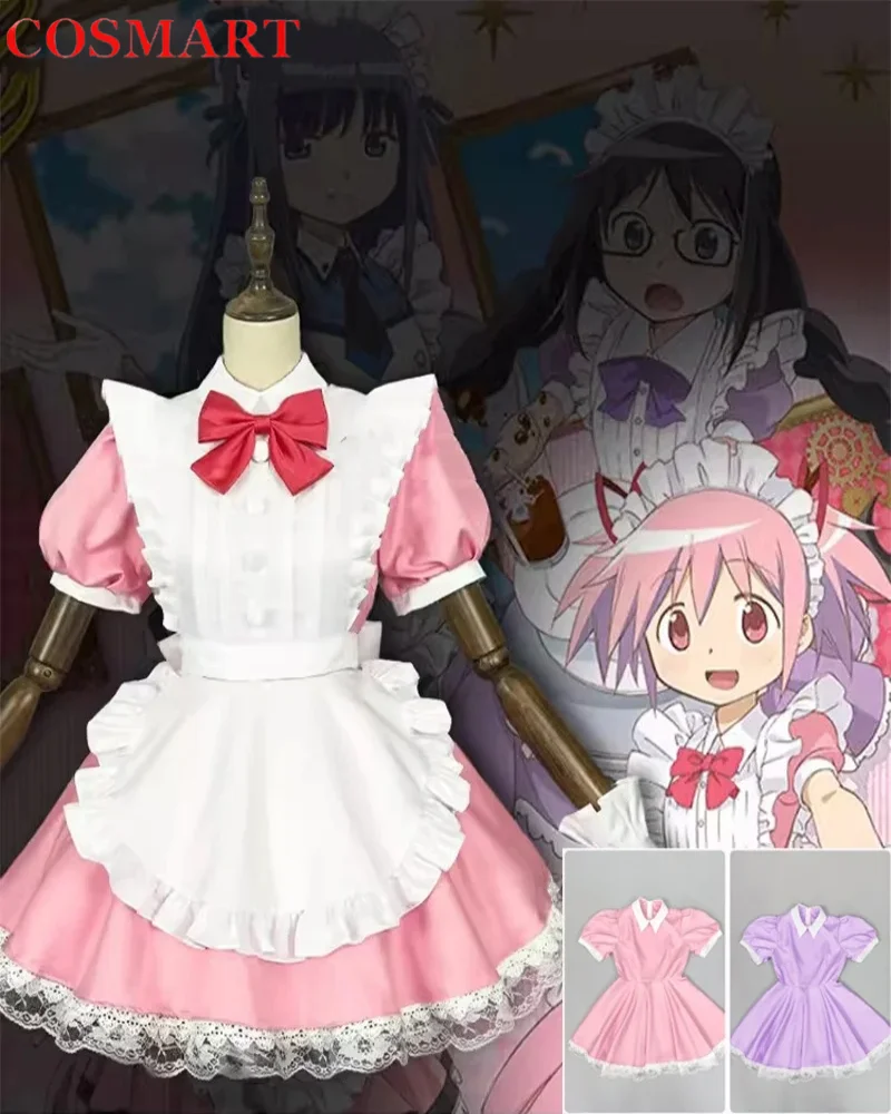 COSMART Puella Magi Madoka Magica Akemi Homura Kaname Madoka косплей костюм Милая горничная униформа платье одежда Хэллоуин
COSMART Puella Magi Madoka Magica Akemi Homura Kaname Madoka косплей костюм Милая горничная униформа платье одежда Хэллоуин