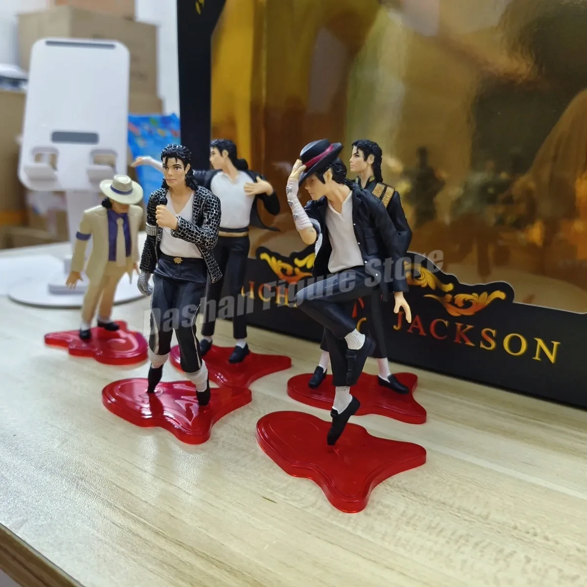 5pcs Michael Jackson Action Figure PVC Anti Gravity Forward Tilt Collection Smooth Criminal Limited Edition Jackson Figurine Toy 5pcs Michael Jackson Action Figure PVC Anti Gravity Forward Tilt Collection Smooth Criminal Limited Edition Jackson Figurine Toy