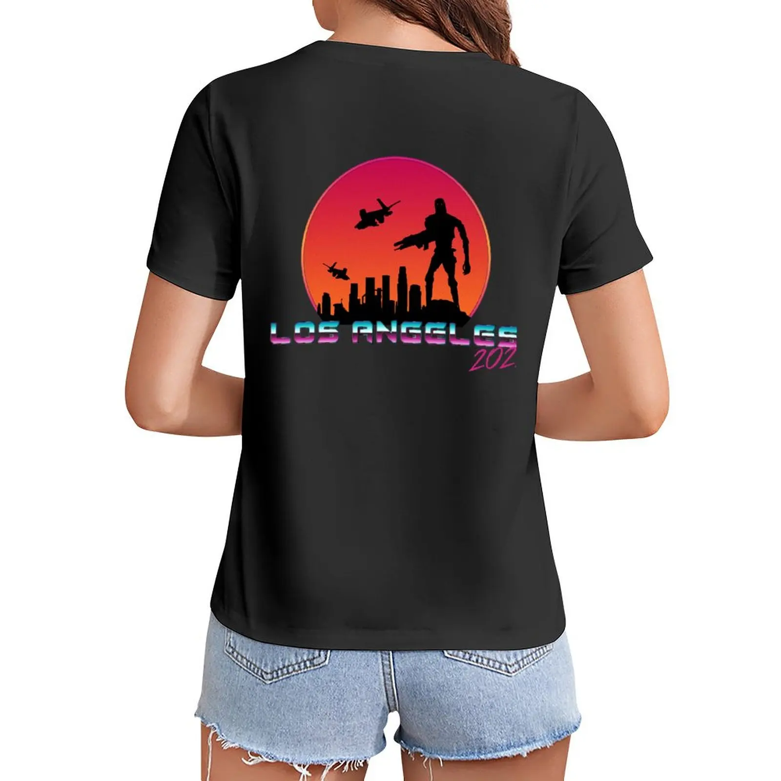 Los Angeles 2029 T-Shirt Female clothing animal print shirt for girls rock and roll t shirts for Women
Los Angeles 2029 T-Shirt Female clothing animal print shirt for girls rock and roll t shirts for Women