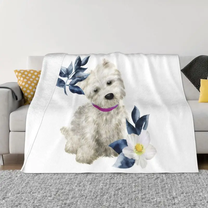 Westie And Flowers Throw Blanket Sofa Fleece Warm Flannel West Highland White Terrier Dog Blanket for Bed Travel Sofa Bedspreads
Westie And Flowers Throw Blanket Sofa Fleece Warm Flannel West Highland White Terrier Dog Blanket for Bed Travel Sofa Bedspreads