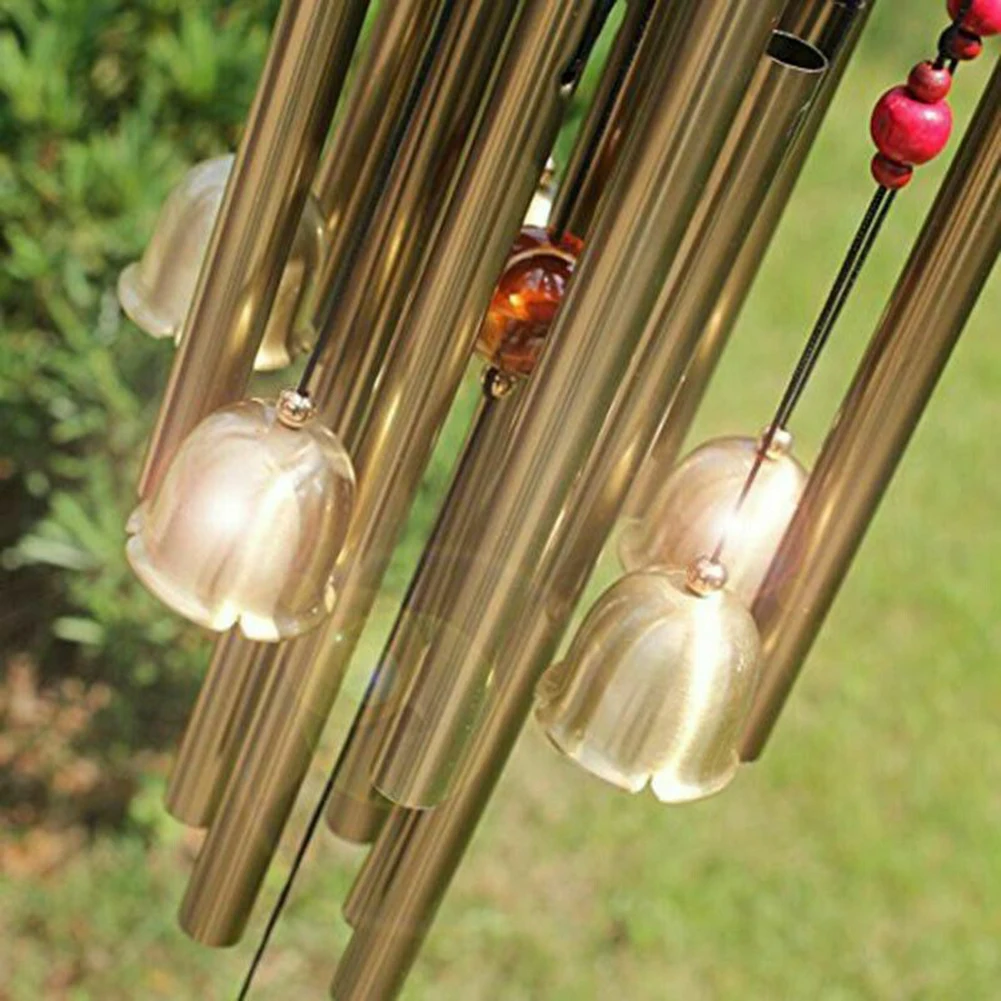 Durable Practical Useful Wind Chime Large Tubes Bells Home Ornament Outdoor/indoor Supply Accessory Church Decoration Door
Durable Practical Useful Wind Chime Large Tubes Bells Home Ornament Outdoor/indoor Supply Accessory Church Decoration Door