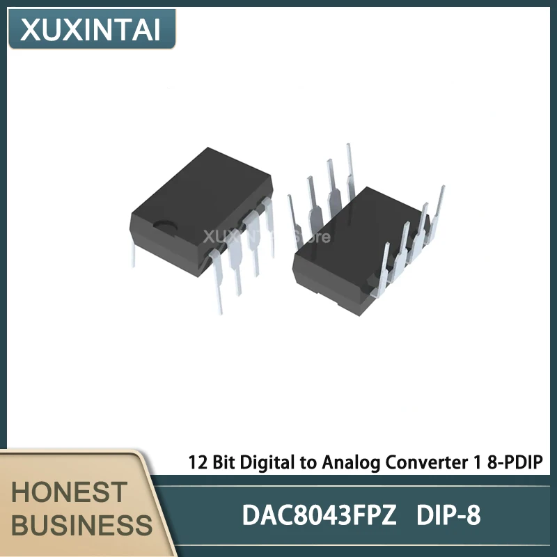 

5Pcs/Lot New Original DAC8043FPZ DAC8043 12 Bit Digital to Analog Converter 1 8-PDIP