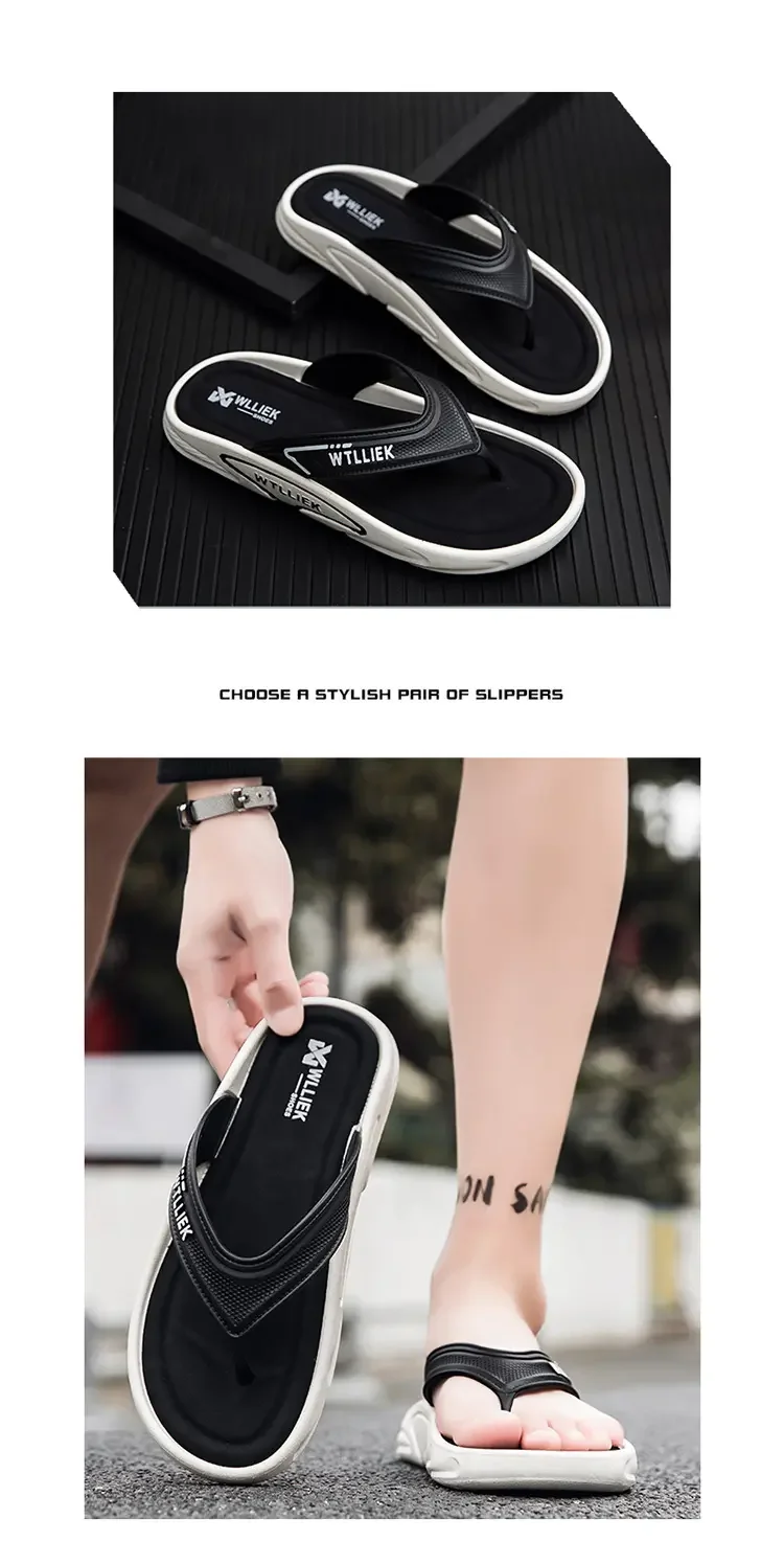 Man EVA Flip Flops Breathable Beach Shoes Bathroom Slippers Sandals Men Luxury Flip Flops House Soft Slippers Home Clogs Slides Man EVA Flip Flops Breathable Beach Shoes Bathroom Slippers Sandals Men Luxury Flip Flops House Soft Slippers Home Clogs Slides