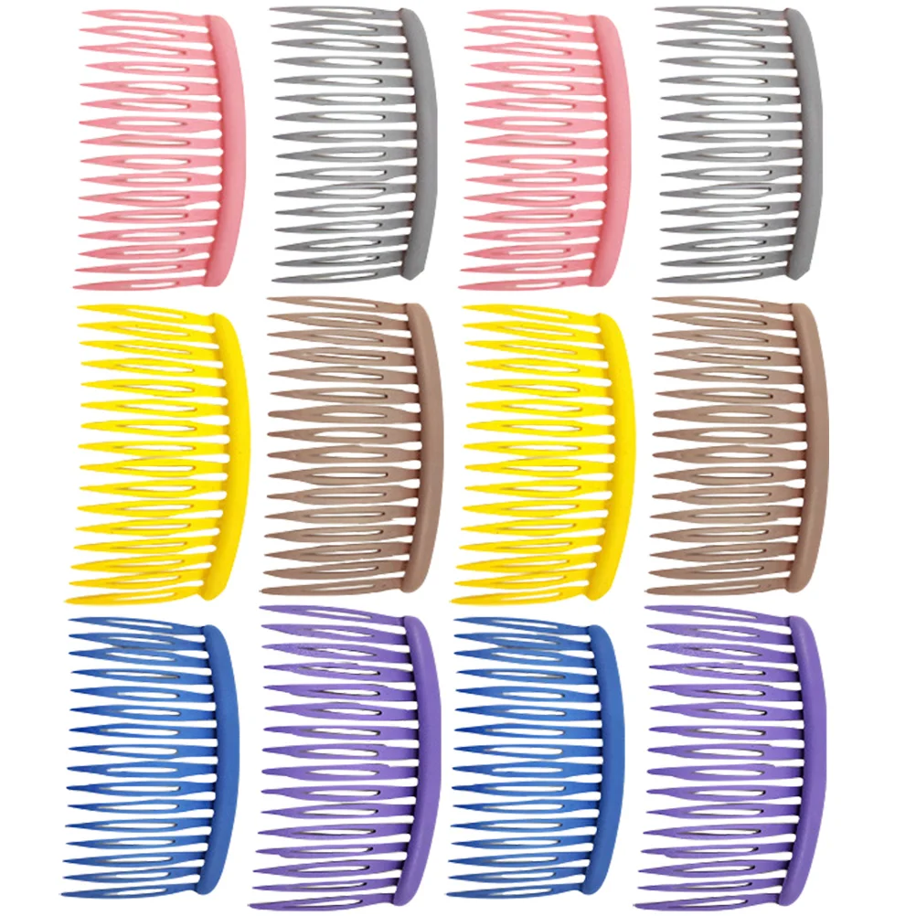 12 Pcs Plastic Scrub Hair Comb Clip Accessories Headgear Side Haircut Combs Resin Hairdressing Miss
12 Pcs Plastic Scrub Hair Comb Clip Accessories Headgear Side Haircut Combs Resin Hairdressing Miss