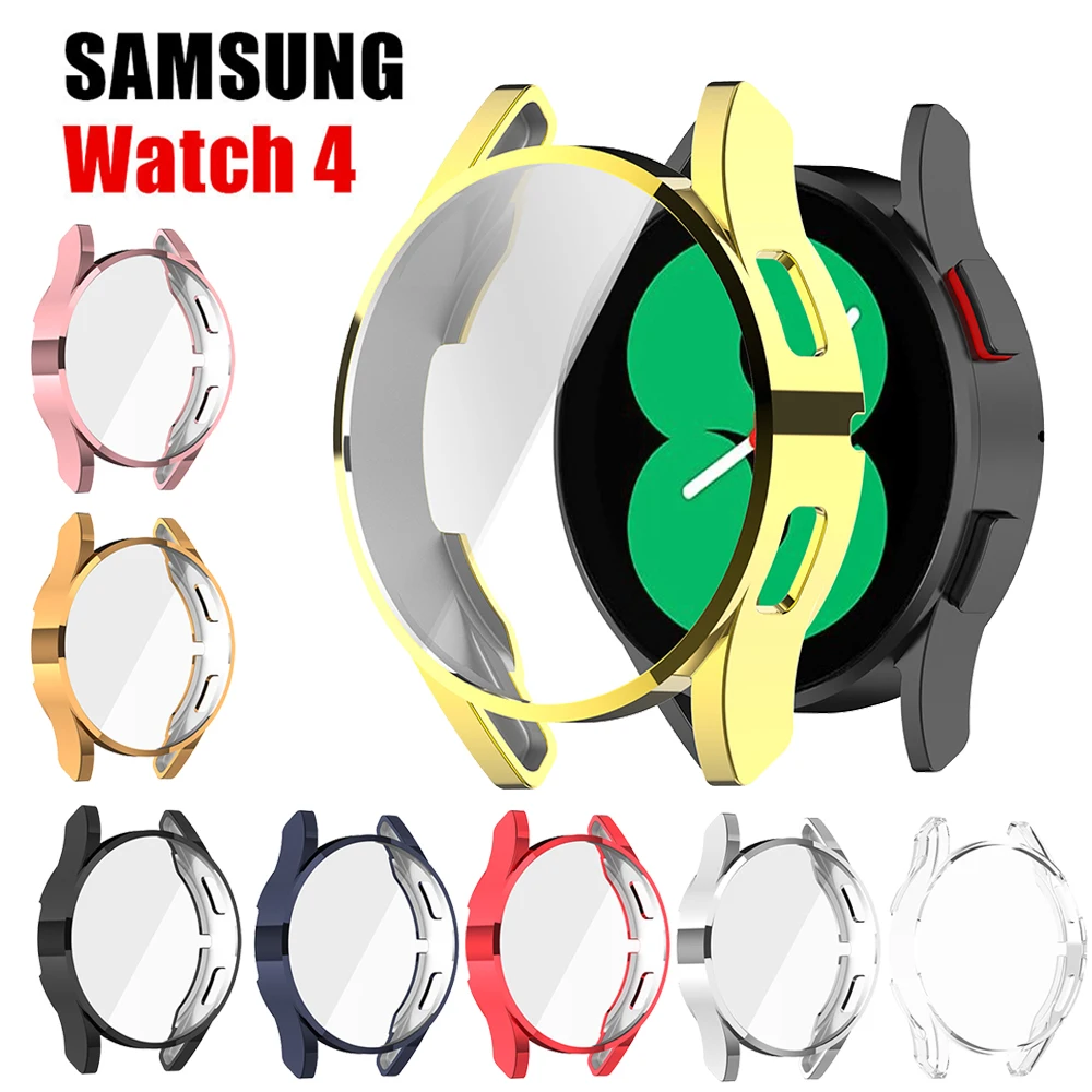 Soft TPU Case for Samsung Galaxy Watch 4 44mm 40mm Plated All-around Bumper Cover Screen Protector for Galaxy Watch4 44mm 40mm
Soft TPU Case for Samsung Galaxy Watch 4 44mm 40mm Plated All-around Bumper Cover Screen Protector for Galaxy Watch4 44mm 40mm