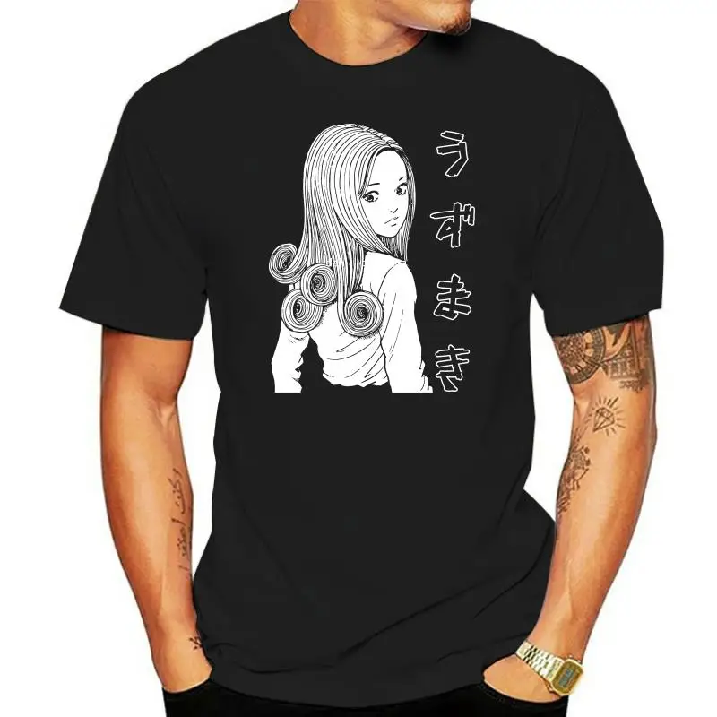 2020 Fashion Uzumaki Kirie Goshima Black Shirt Uzumaki Junji Ito Japanese Horror Manga Men'S T-Shirt Tees
2020 Fashion Uzumaki Kirie Goshima Black Shirt Uzumaki Junji Ito Japanese Horror Manga Men'S T-Shirt Tees