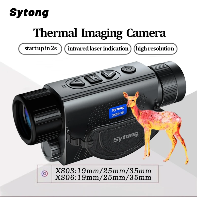 Тепловизор Sytong XS03 для охоты 384x288, ручной детектор Ночного Видения, фотоловушка, Wi-Fi соединение, инфракрасный телескоп
Тепловизор Sytong XS03 для охоты 384x288, ручной детектор Ночного Видения, фотоловушка, Wi-Fi соединение, инфракрасный телескоп