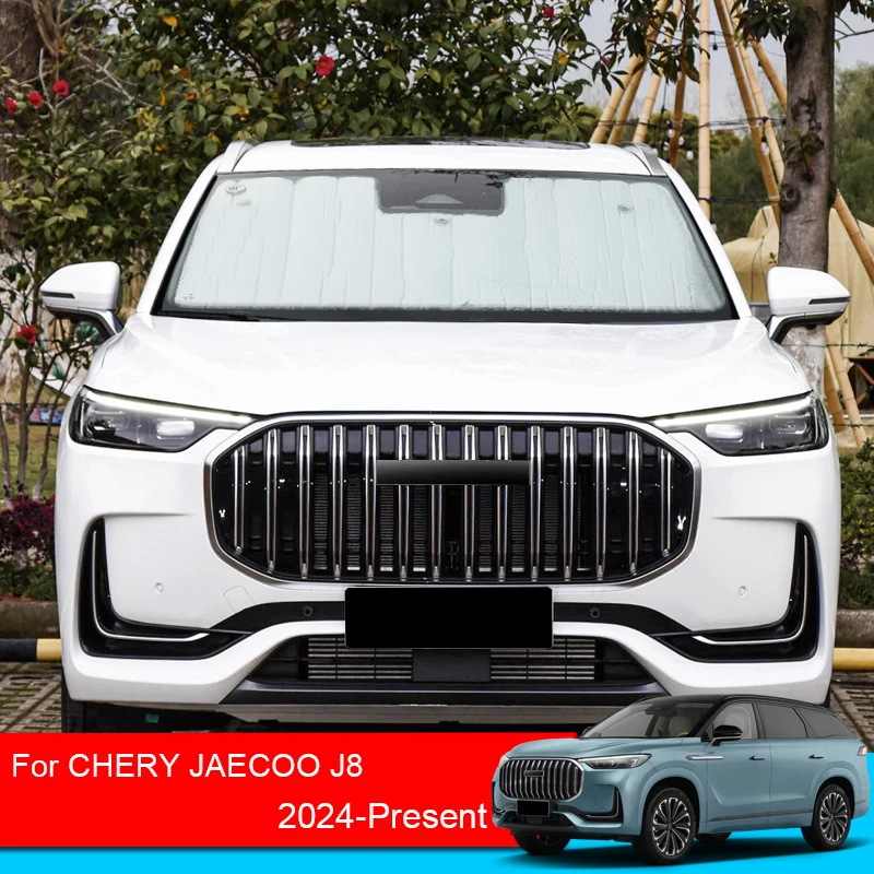 

For CHERY JAECOO J8 2024-Present Car Sunshades UV Protection Cover Side Window Curtain Sun Shade Visor Mat Windshield Accessory