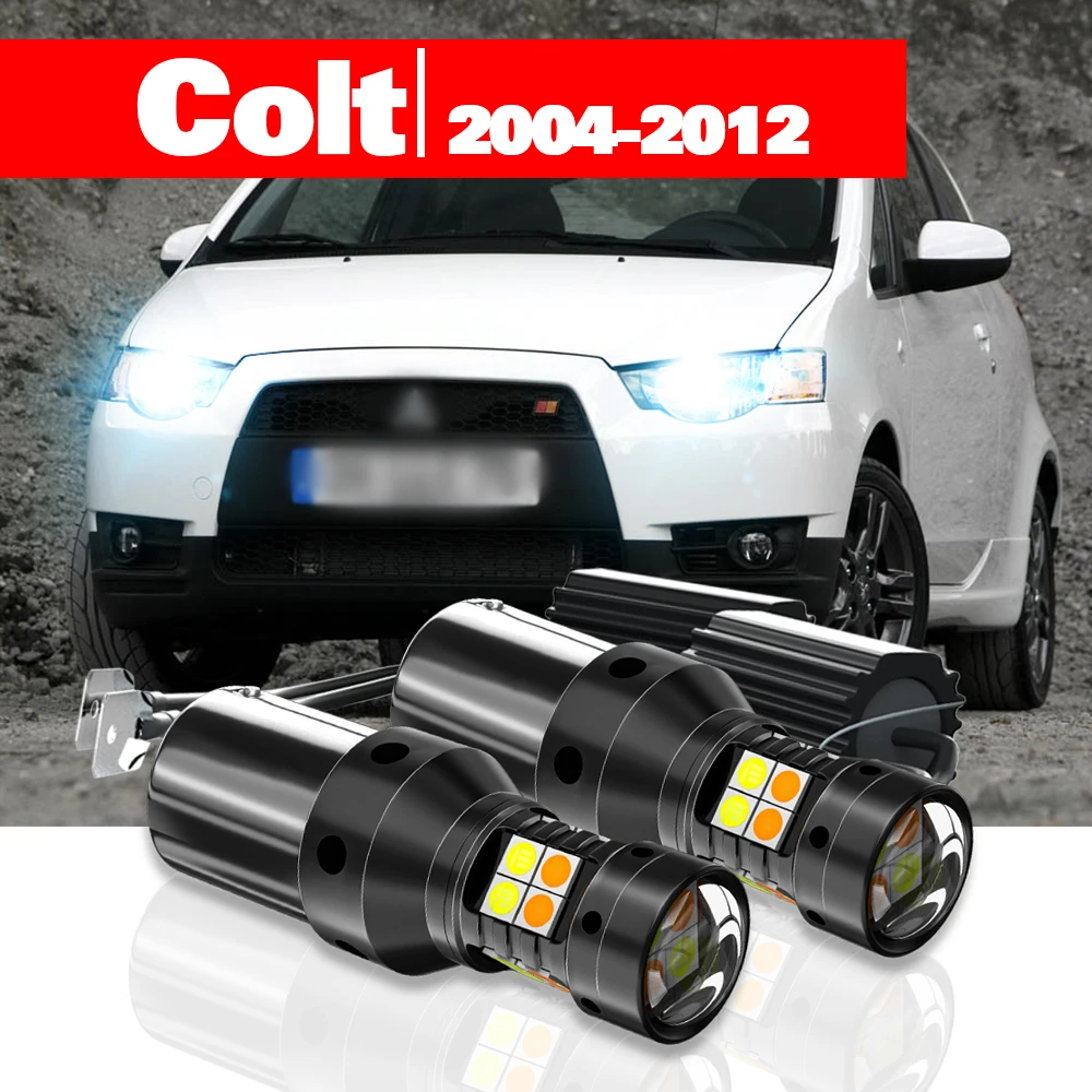Для Mitsubishi Colt 2004-2012, 2 шт., светодиодный двухрежимный сигнал поворота + дневные строки, аксессуары для DRL 2006 2007 2008 2009 2010 2011
Для Mitsubishi Colt 2004-2012, 2 шт., светодиодный двухрежимный сигнал поворота + дневные строки, аксессуары для DRL 2006 2007 2008 2009 2010 2011