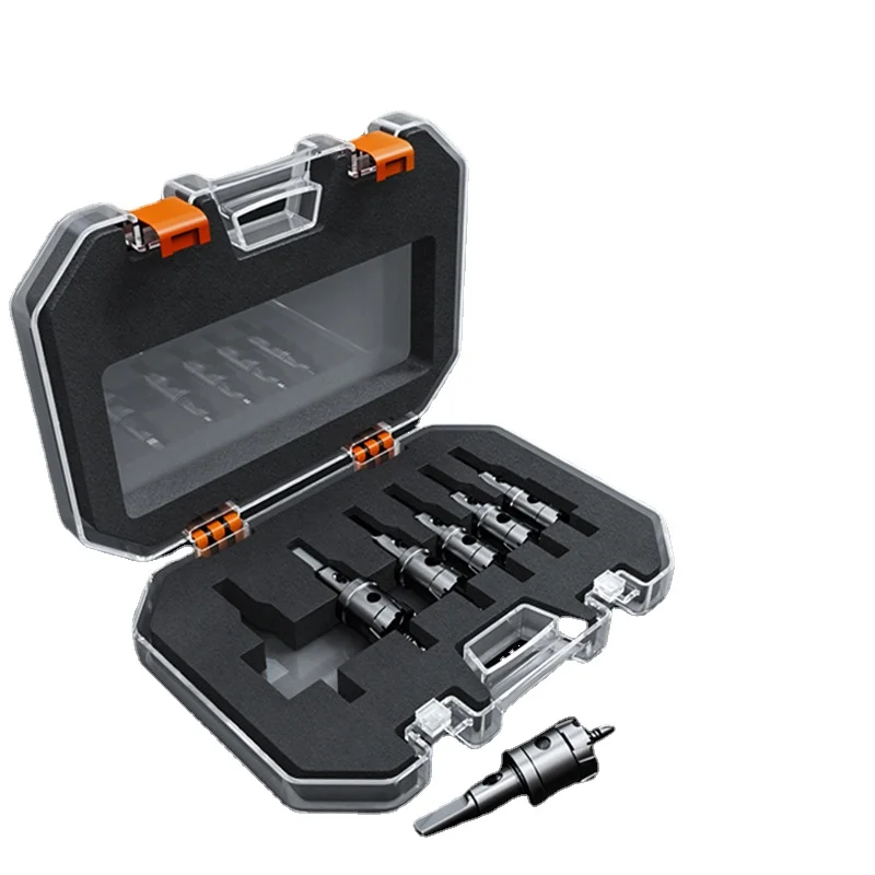 Metal Stainless Steel Tapper Sets Special Drill for Drilling Iron Plate Aluminum Alloy Tungsten Steel Opening Reaming Artifact
Metal Stainless Steel Tapper Sets Special Drill for Drilling Iron Plate Aluminum Alloy Tungsten Steel Opening Reaming Artifact