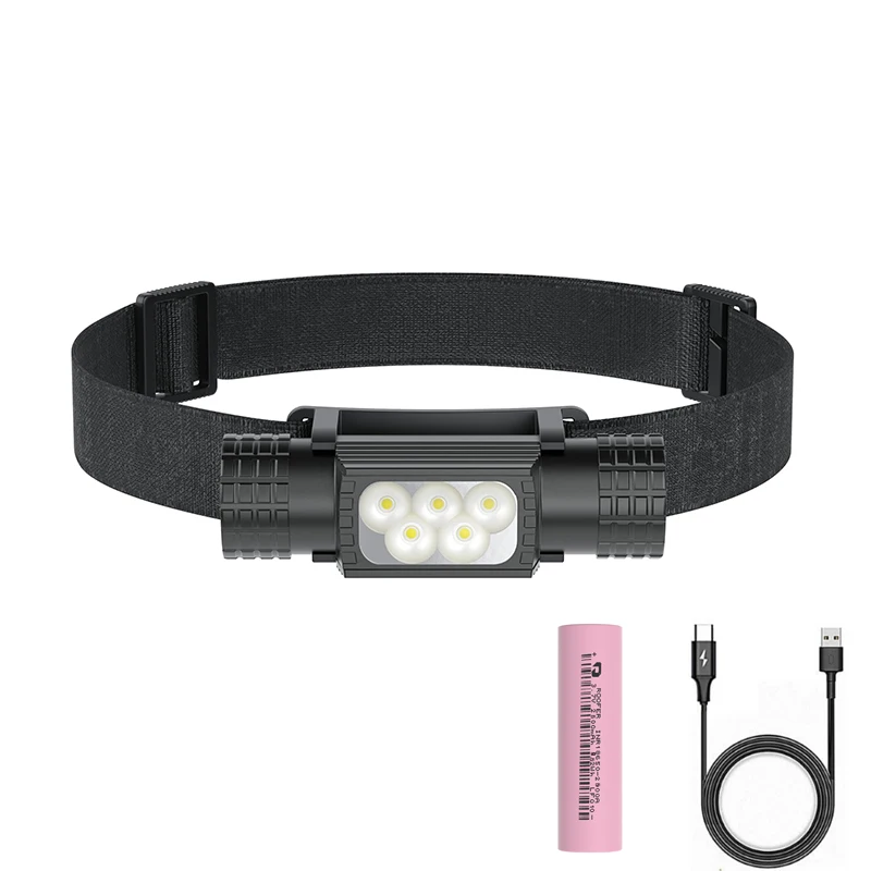 Portable USB C Rechargeable LED Headlamp Flashlights 18650 Battery Super Bright High Lumens H05B Head Light For Camping Hunting
Portable USB C Rechargeable LED Headlamp Flashlights 18650 Battery Super Bright High Lumens H05B Head Light For Camping Hunting