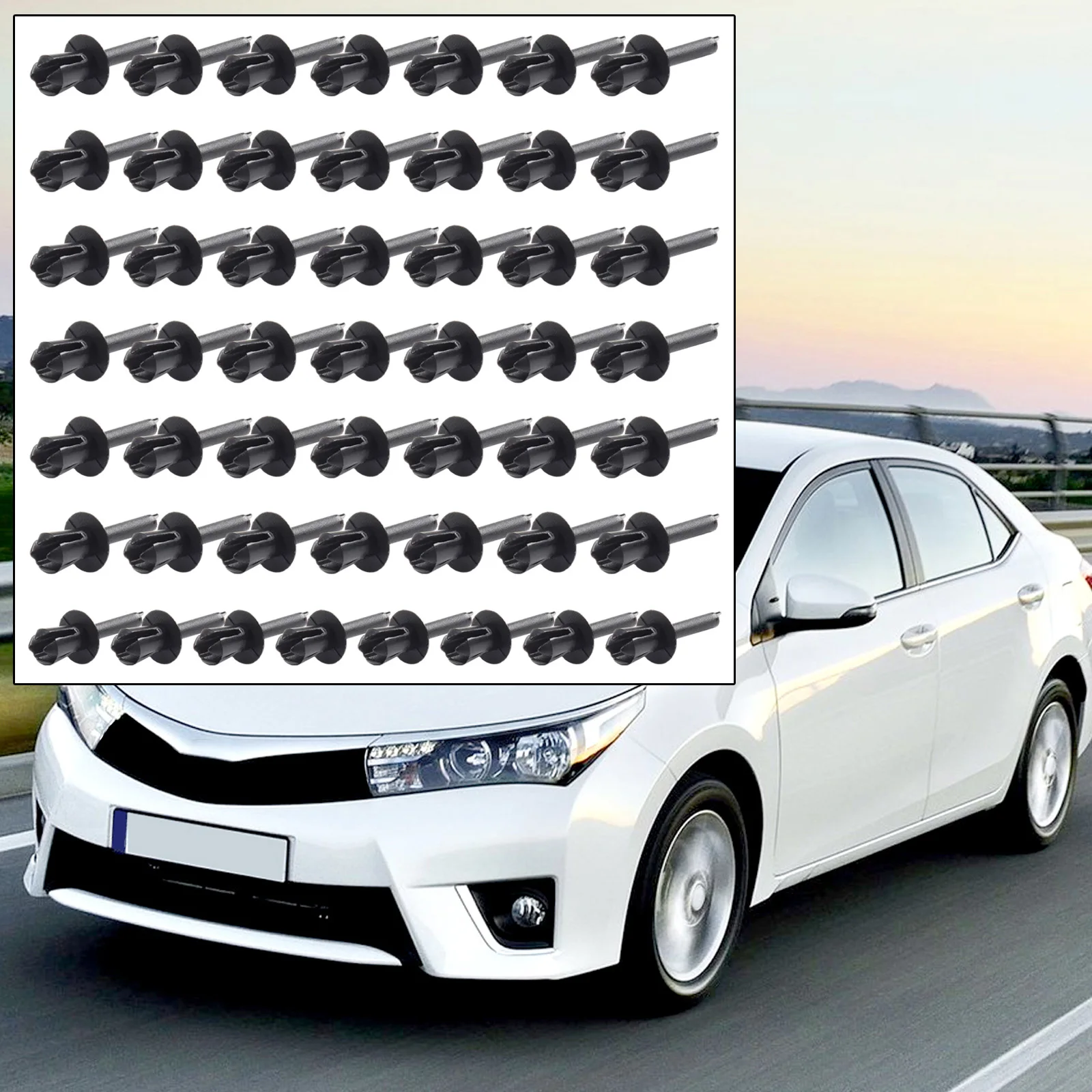 50pcs Universal Car 5mm Plastic Rivet Engine Lining Trim Fastener Panel Retainer Clips Interior Accessories Set For BMW Passat1
50pcs Universal Car 5mm Plastic Rivet Engine Lining Trim Fastener Panel Retainer Clips Interior Accessories Set For BMW Passat1