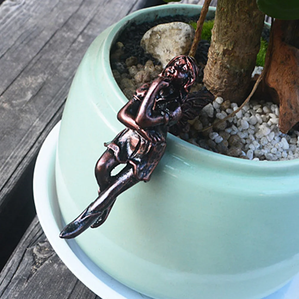 Flower Fairy Sculpture Garden Landscaping Yard Art Ornament Resin Sitting Statue Outdoor Angel Girl Plants Pots Decor
Flower Fairy Sculpture Garden Landscaping Yard Art Ornament Resin Sitting Statue Outdoor Angel Girl Plants Pots Decor