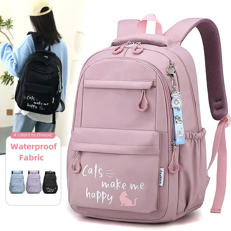 New School Bags for Girls Backpack Portability Waterproof Teens College Student Cute Travel Shoulder Bag Mochilas Escolares
New School Bags for Girls Backpack Portability Waterproof Teens College Student Cute Travel Shoulder Bag Mochilas Escolares