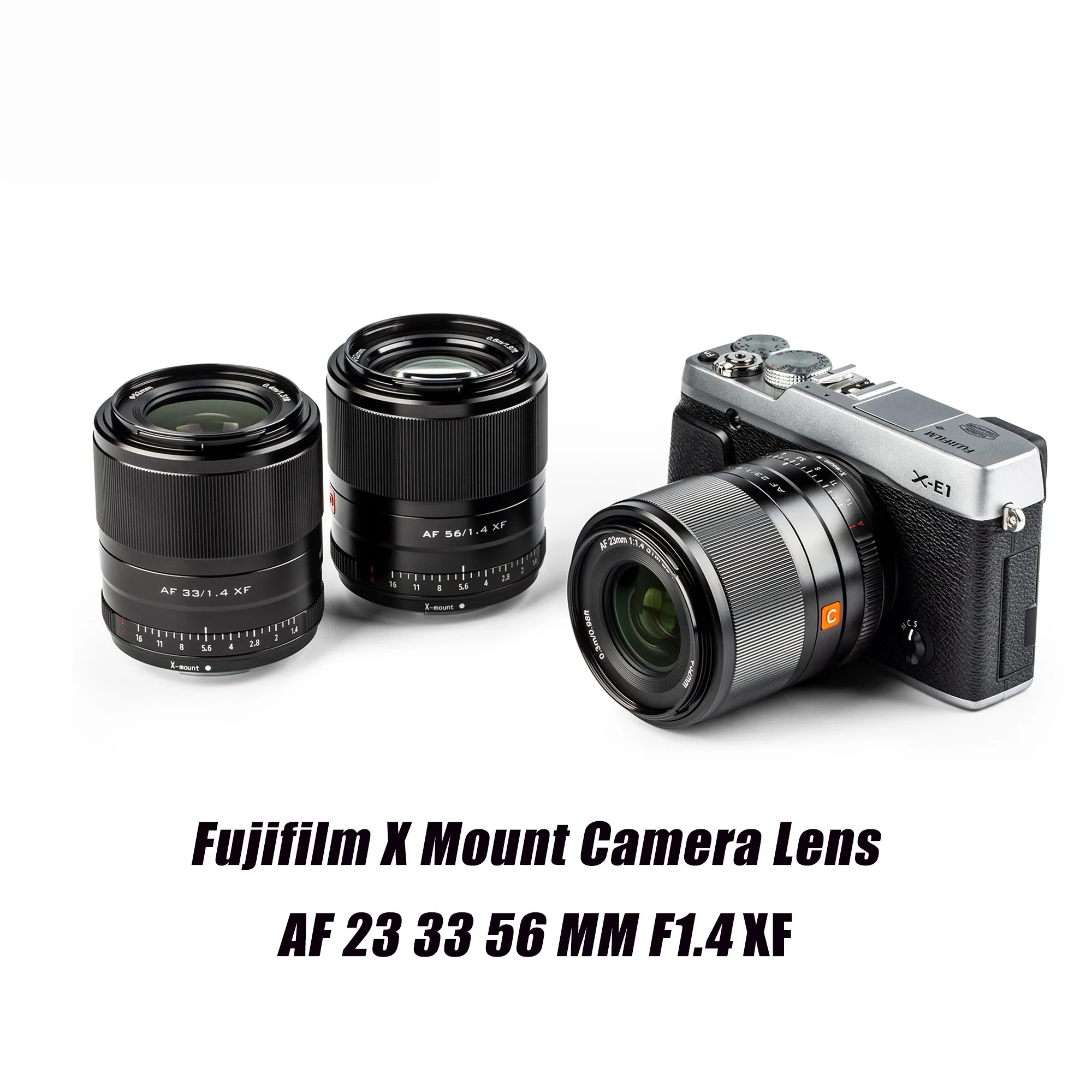 

New 23mm 33mm 56mm F1.4 XF Lens Auto Focus Large Aperture Portrait Lenses for Fujifilm Fuji X Mount Camera Lens X-T4 X-T30