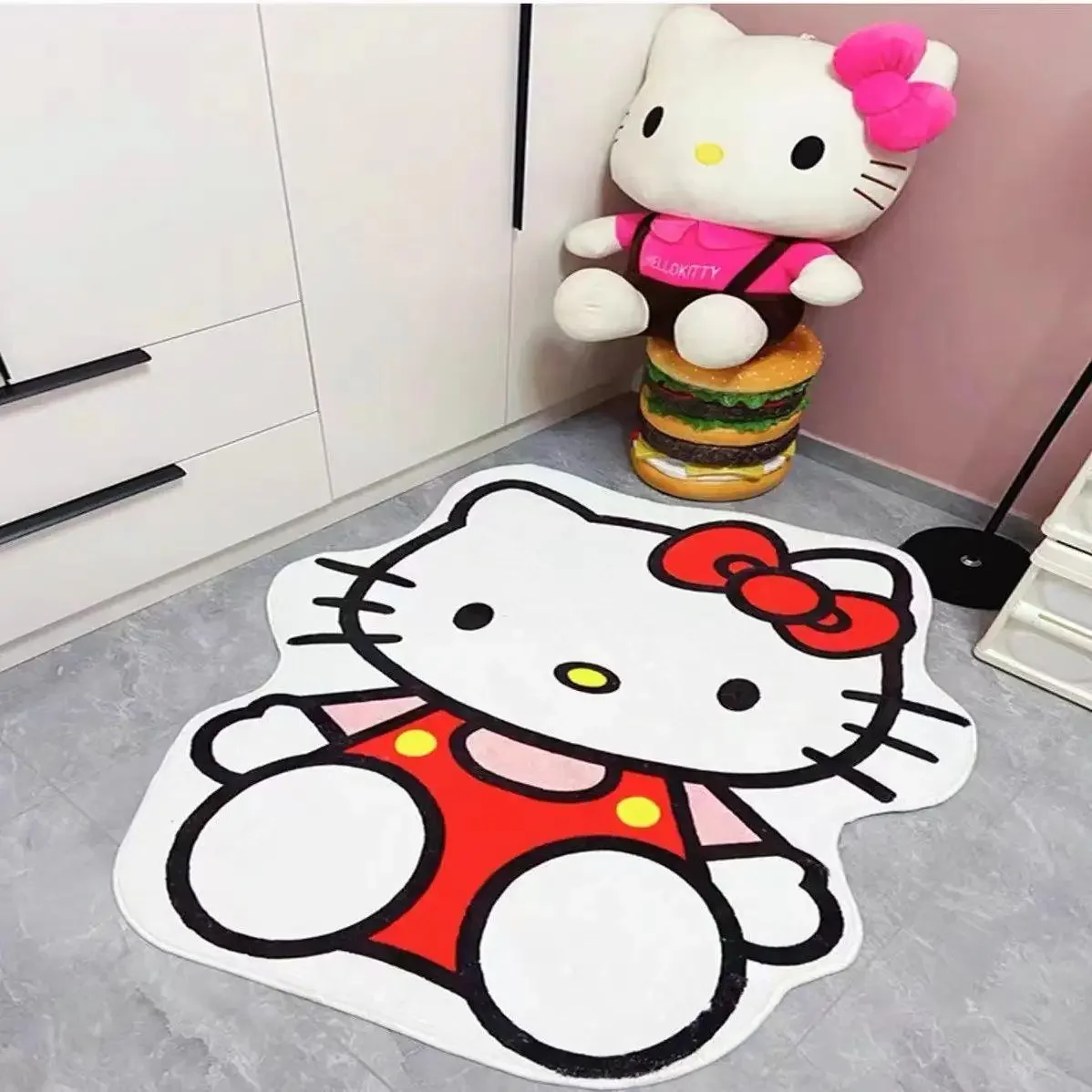 Hellos Kittys Carpet Carpet Kawaii Kt Cat Anime Figure Suede Floor Mat Bedroom Door Bathroom Kitchen Household Absorb Water Gift
Hellos Kittys Carpet Carpet Kawaii Kt Cat Anime Figure Suede Floor Mat Bedroom Door Bathroom Kitchen Household Absorb Water Gift