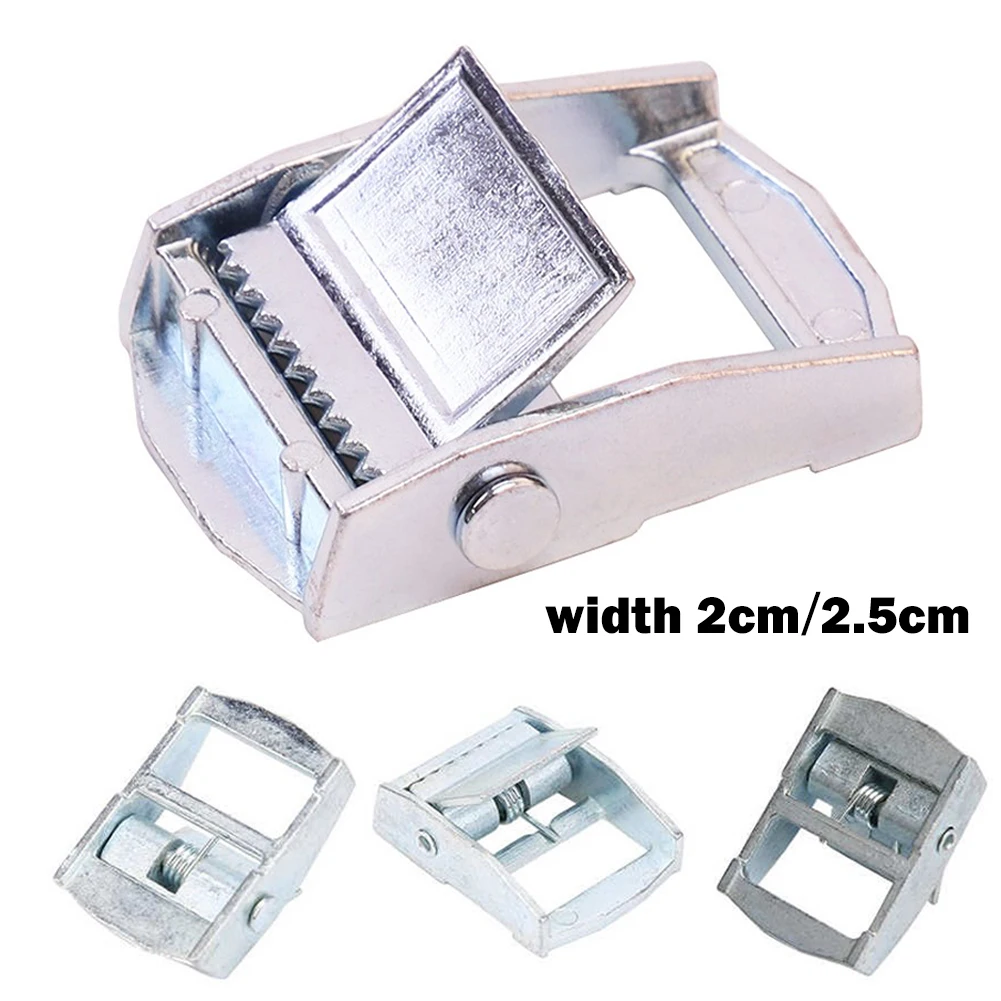 

Zinc Alloy Strap Buckles For Tie-down Strap Fixed Tensioner 20/25mm Width Heavy Duty Luggage Toolboxes Cargoes Fix Buckle Tools