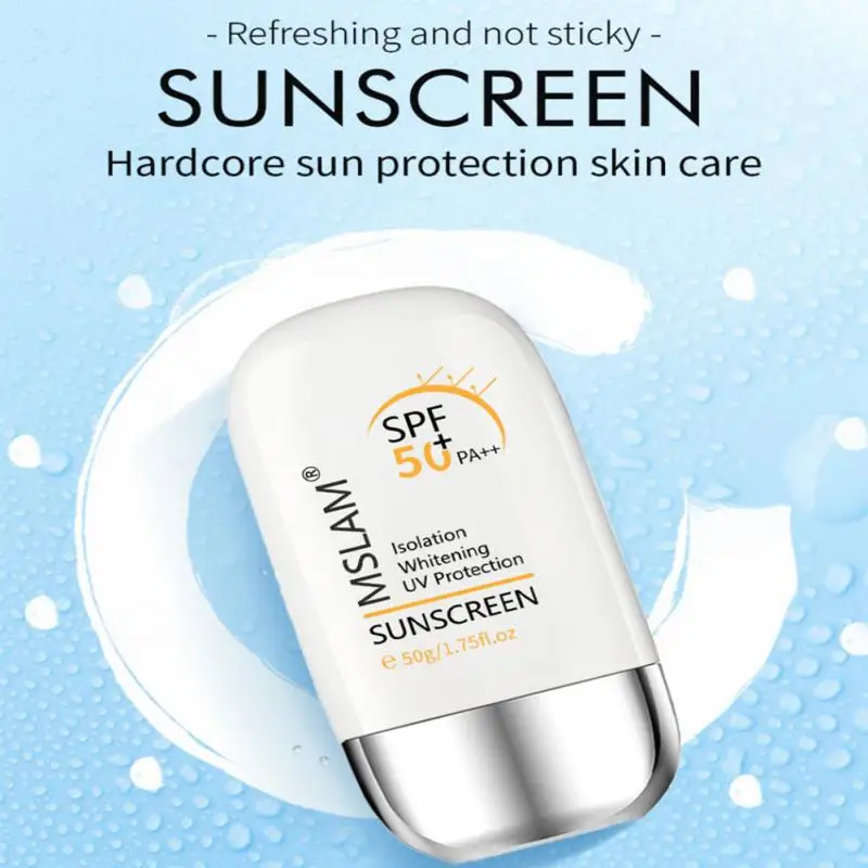 

Солнцезащитный отбеливающий крем для тела для лица SPF50 + PA ++ солнцезащитный крем для кожи водостойкий УФ-лосьон для изоляции