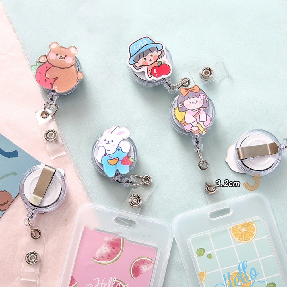 Student Cartoon Easy Pull Buckle Meal Card Bus Card Retractable Buckle Work Permit Clip ID Card Holder Badge Clip
Student Cartoon Easy Pull Buckle Meal Card Bus Card Retractable Buckle Work Permit Clip ID Card Holder Badge Clip