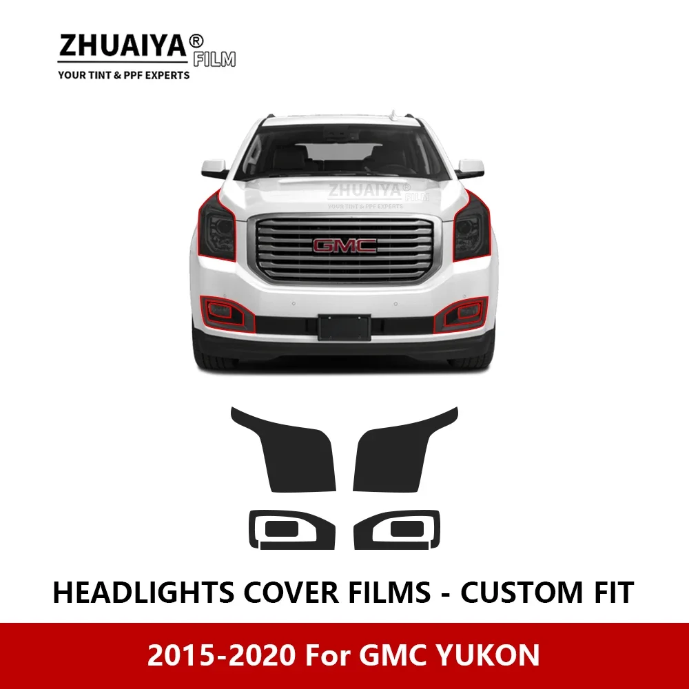 Для GMC YUKON 2015-2020 Автомобильная внешняя фара против царапин PPF предварительно отрезанная Защитная пленка для ремонта автомобильные наклейки аксессуары
Для GMC YUKON 2015-2020 Автомобильная внешняя фара против царапин PPF предварительно отрезанная Защитная пленка для ремонта автомобильные наклейки аксессуары