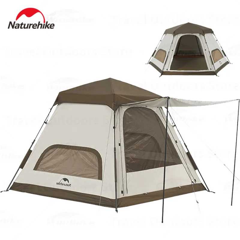 Naturehike 4P Hexagonal Automatic Tent 8.5 Quick Open 210D Pro Rainproof Camping Tent Detachable Top Tent Skylight Tent
Naturehike 4P Hexagonal Automatic Tent 8.5 Quick Open 210D Pro Rainproof Camping Tent Detachable Top Tent Skylight Tent