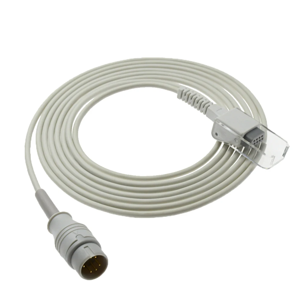 Suitable for Zoncare 6 Pin ex DB9 SPO2 Sensor Adapter/Extension Cable,SPO2 Probe Trunk Wire
Suitable for Zoncare 6 Pin ex DB9 SPO2 Sensor Adapter/Extension Cable,SPO2 Probe Trunk Wire
