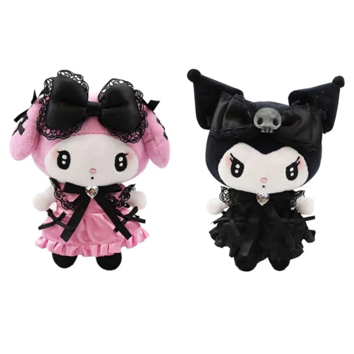 Sanrio темная кружевная горничная Mymelody Kuromi плюшевая кукла милая мультяшная аниме периферийная детская игрушка подарок для девушки
Sanrio темная кружевная горничная Mymelody Kuromi плюшевая кукла милая мультяшная аниме периферийная детская игрушка подарок для девушки