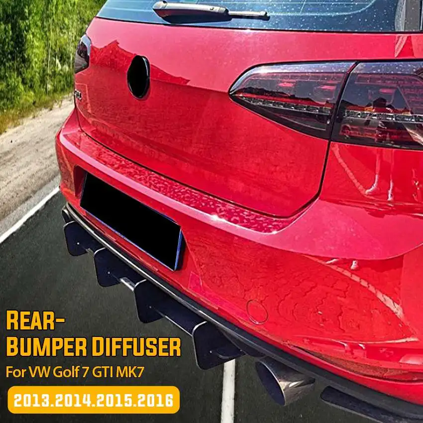 New Car Rear Bumper Lip Diffuser Spoiler Rear Side Splitters Apron Flaps For Volkswagen For VW Golf 7 MK7 GTI/R R Line 2013-2016
New Car Rear Bumper Lip Diffuser Spoiler Rear Side Splitters Apron Flaps For Volkswagen For VW Golf 7 MK7 GTI/R R Line 2013-2016