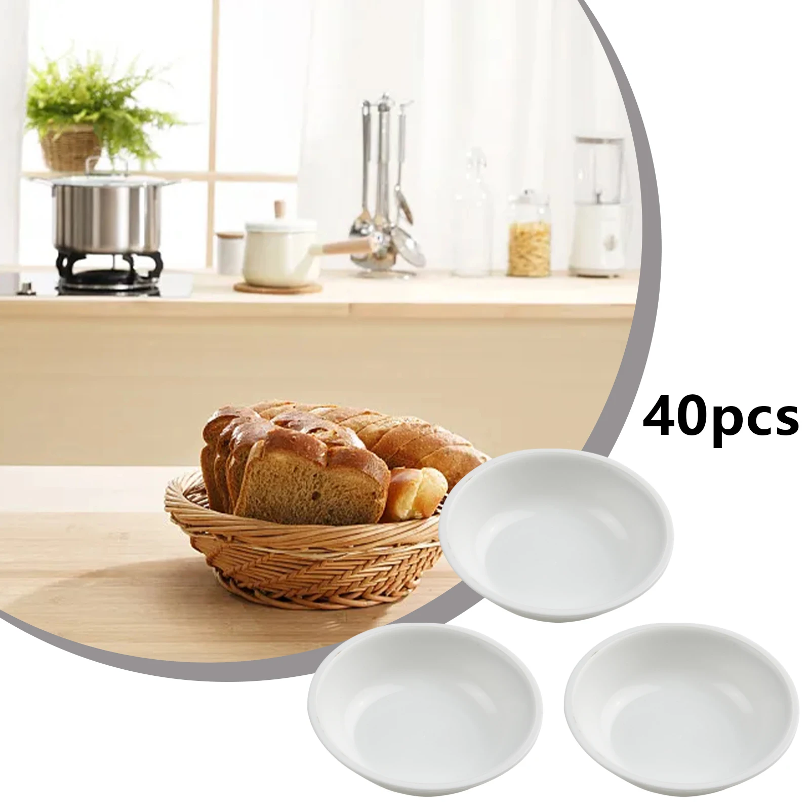 40Pcs/lot Kitchen Dipping Sauce Dish Snack Plate Creative Seasoning Dish Round Pickles Saucer Tableware Sauce Dipping Snack Dish
40Pcs/lot Kitchen Dipping Sauce Dish Snack Plate Creative Seasoning Dish Round Pickles Saucer Tableware Sauce Dipping Snack Dish
