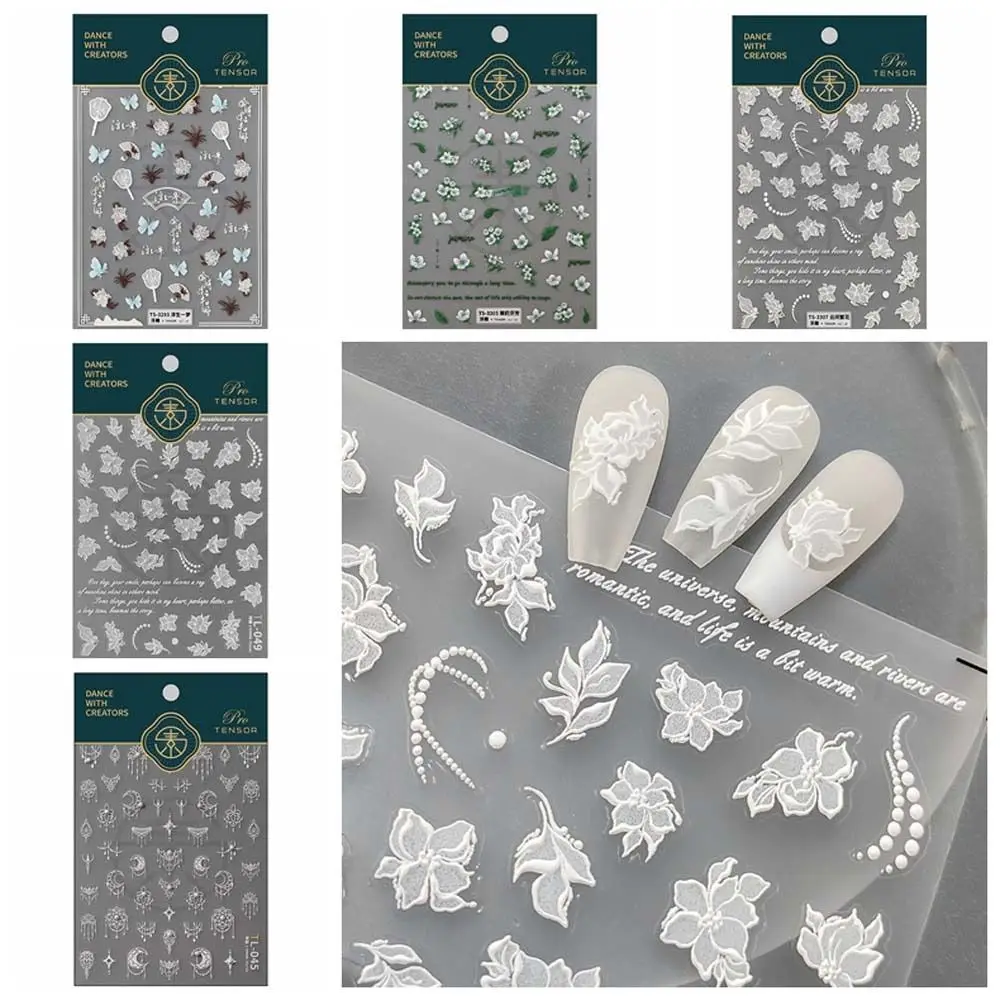 Manicure Ornaments Pearl Flower Nail Stickers Nail Accessories Nail Charms Flower Nail Art Decorations Jasmine Embossed Stickers
Manicure Ornaments Pearl Flower Nail Stickers Nail Accessories Nail Charms Flower Nail Art Decorations Jasmine Embossed Stickers