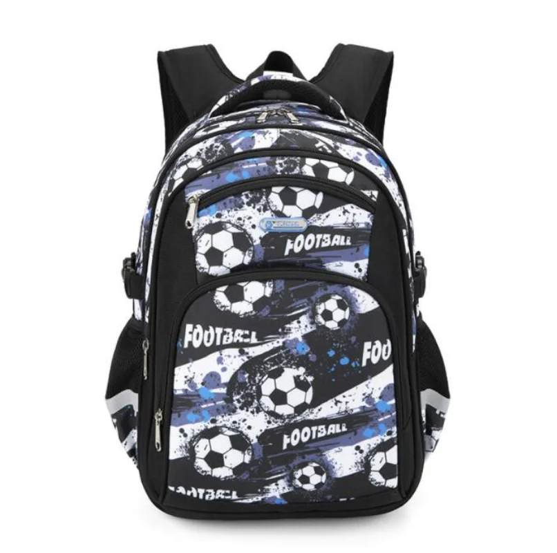 Boys Football Printing School Bags Blue Cartoon Backpack for Teenagers Waterproof Oxford Larger Capacity School Backpacks
Boys Football Printing School Bags Blue Cartoon Backpack for Teenagers Waterproof Oxford Larger Capacity School Backpacks