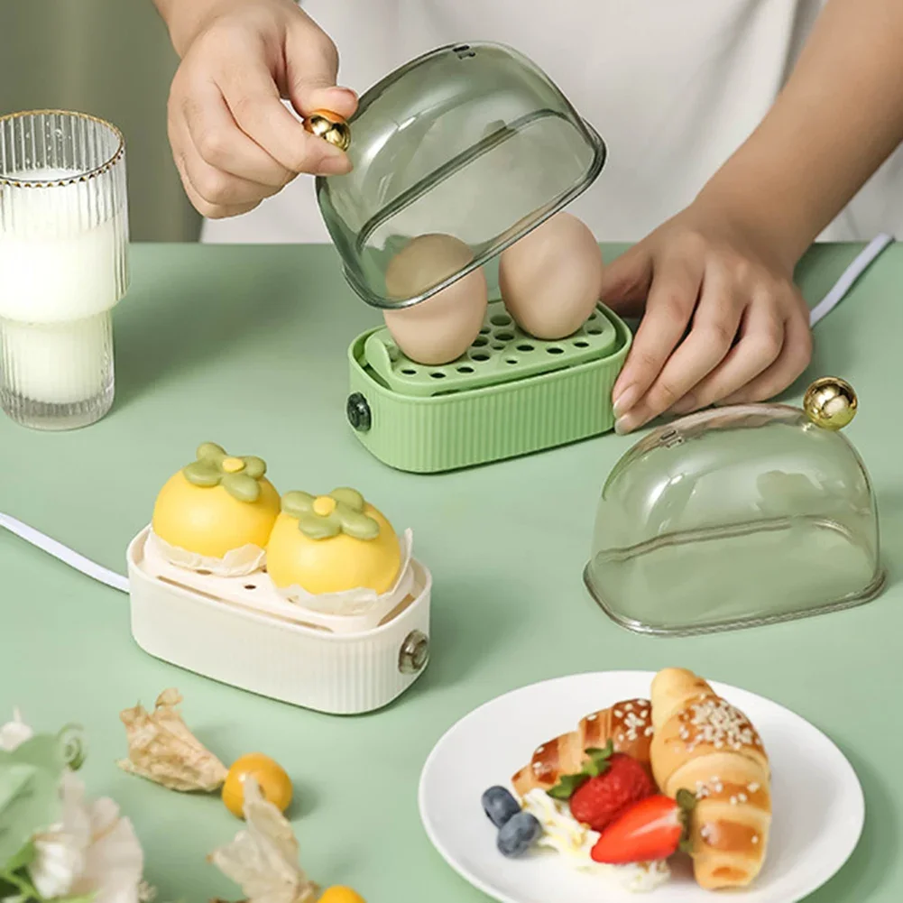 Electric Egg Cooker Egg Cooker Automatic Power Off Mini Breakfast Machine Egg Cooker 2 Eggs Portable Steamer
Electric Egg Cooker Egg Cooker Automatic Power Off Mini Breakfast Machine Egg Cooker 2 Eggs Portable Steamer