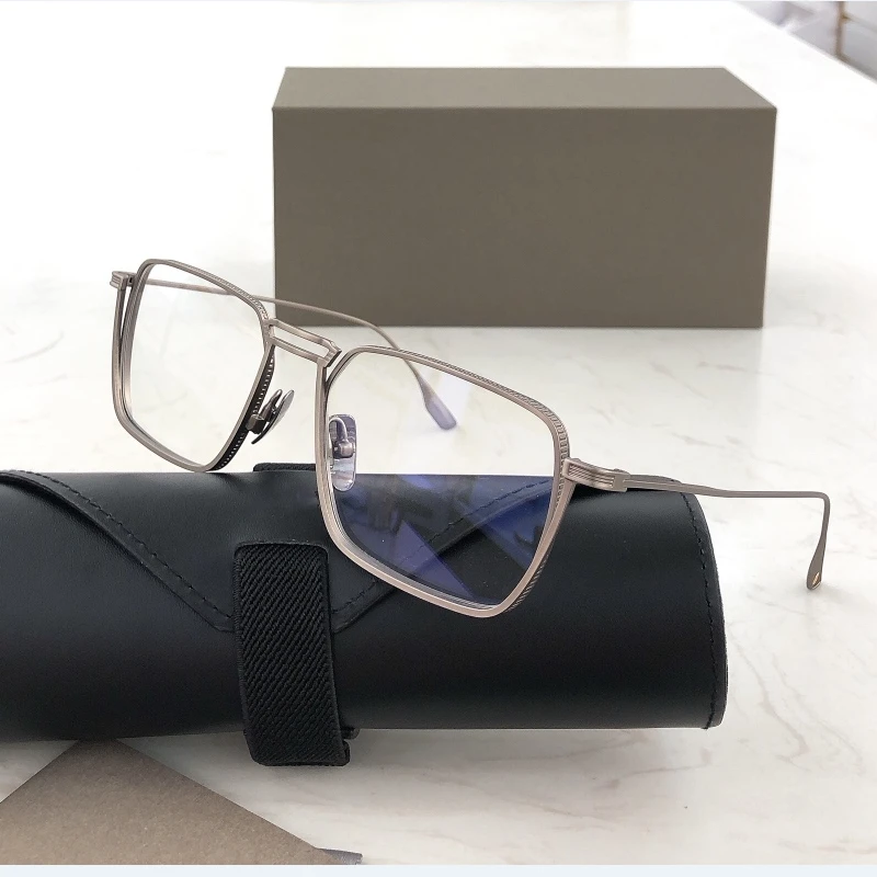 Genuine LINDSTRUM DTX125 Retro Alloy Frame Luxury Square Men Sunglasses Classic Trend Clear Lens Women Eyewear With Brand Logo
Genuine LINDSTRUM DTX125 Retro Alloy Frame Luxury Square Men Sunglasses Classic Trend Clear Lens Women Eyewear With Brand Logo