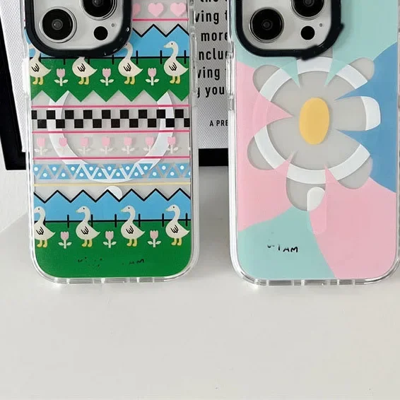 Flower Duck MagSafe Phone Case Cover for IPhone 12 13 14 15 Pro Max Case for IPhone 15 Pro Max
Flower Duck MagSafe Phone Case Cover for IPhone 12 13 14 15 Pro Max Case for IPhone 15 Pro Max