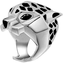 Fashion quality Golden Leopard Print cocktail party presentation Ring Black zircon eyes
Fashion quality Golden Leopard Print cocktail party presentation Ring Black zircon eyes