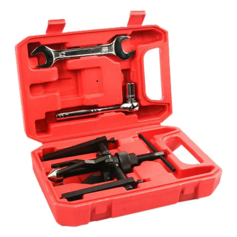 Bearing Separator Kit Bearing Puller Tool Inner And External 3-Jaw Puller For Motorcycle Wheels Bearings Removal 5 In 1 Puller
Bearing Separator Kit Bearing Puller Tool Inner And External 3-Jaw Puller For Motorcycle Wheels Bearings Removal 5 In 1 Puller
