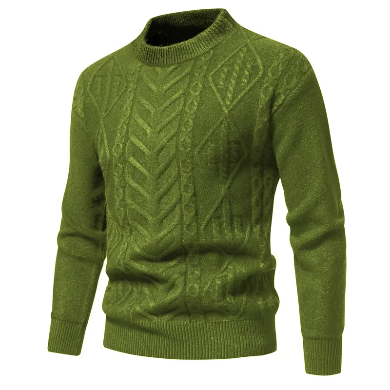 Men's Casual Knitted Pullover Sweater New Autumn and Winter Casual Half High Neck Sweater Knit Bottom Polerones De Hombre
Men's Casual Knitted Pullover Sweater New Autumn and Winter Casual Half High Neck Sweater Knit Bottom Polerones De Hombre
