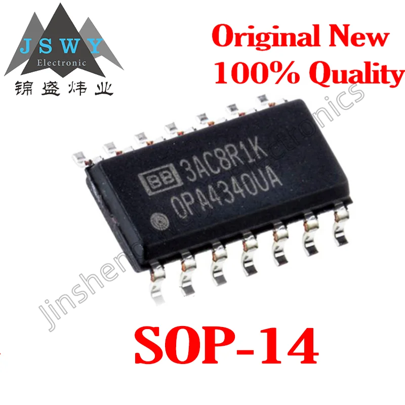 

5~10PCS OPA4340UA OPA4340 OPA4343UA OPA4344UA OPA4345UA SMD SOP-14 Amplifier Chip IC 100% Brand New Free Shipping
