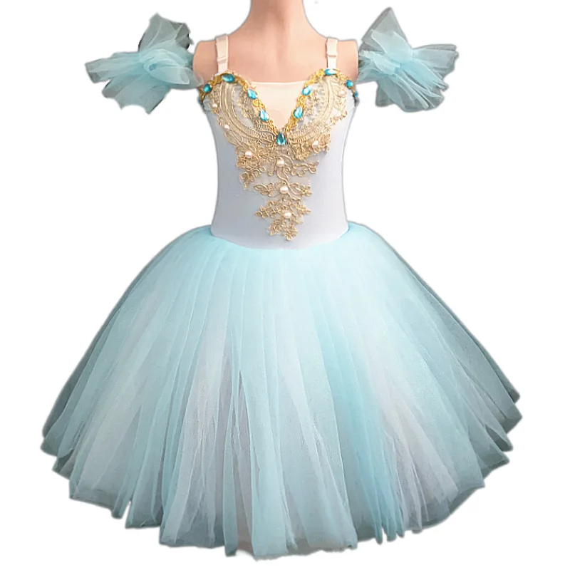 

New Soft Yarn Skirt Fluffy Skirt kids Ballet Dress Girls Ballet Dance Costume Tutu Ballerina Party Dress Performance clothing