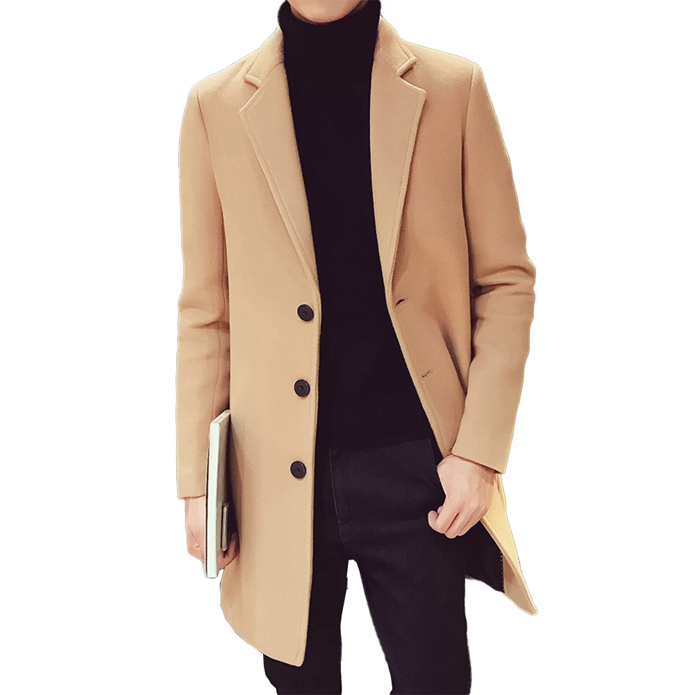 For Men Overcoat Coat Button Casual Fomal Jacket Long Sleeve Office Outwear Slim Fit Warm Winter Brand New Fashion
For Men Overcoat Coat Button Casual Fomal Jacket Long Sleeve Office Outwear Slim Fit Warm Winter Brand New Fashion