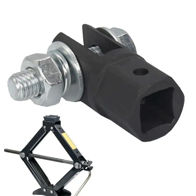 Scissor Jack Drill Adapter 1/2 Inch Automotive Scissor Jack Adapter Adapter for Drive Impact Wrench RV Trailer Leveling Jack
Scissor Jack Drill Adapter 1/2 Inch Automotive Scissor Jack Adapter Adapter for Drive Impact Wrench RV Trailer Leveling Jack