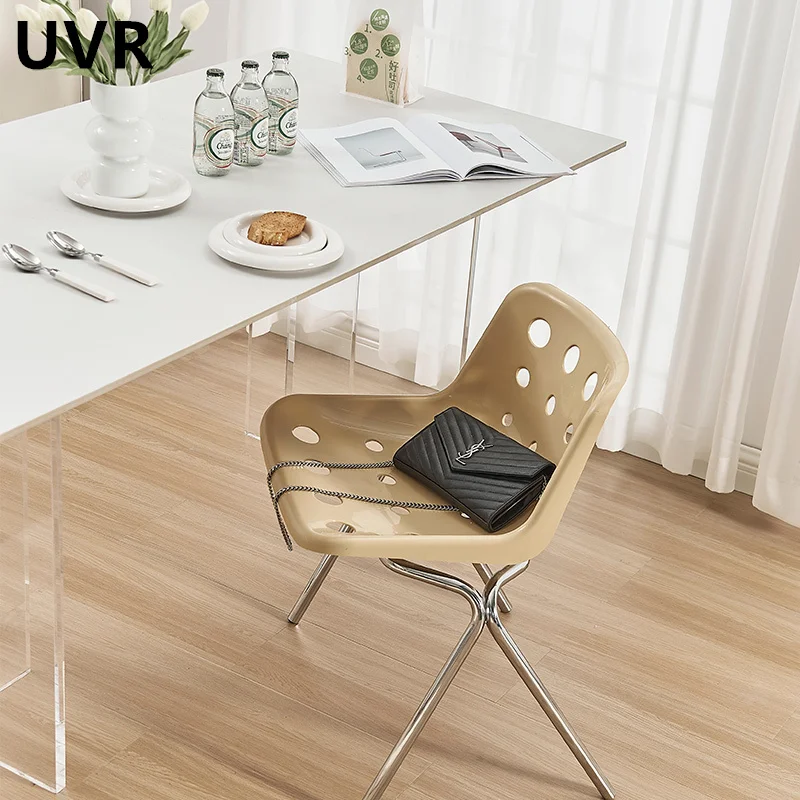 

UVR High-quality Dining Chairs Korean Cheese Chairs Cafe Home Kitchen Reclining Chairs for A Variety of Scenes Restaurant Chairs