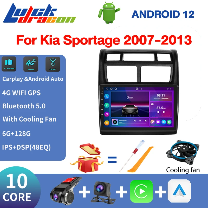 2 Din Android 12 Car Radio For Kia Sportage 2007-2013 Multimedia video Player GPS Navigation Stereo Carplay Split Screen 4G
2 Din Android 12 Car Radio For Kia Sportage 2007-2013 Multimedia video Player GPS Navigation Stereo Carplay Split Screen 4G