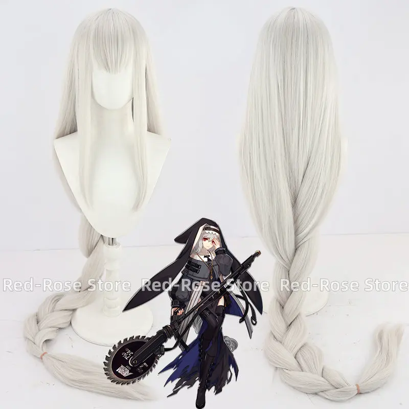 150cm Long Braided Cosplay Wig Arknights Silver Gray Grey Lolita Fairy Princess Girls Hair Game Specter the Unchained Headwear
150cm Long Braided Cosplay Wig Arknights Silver Gray Grey Lolita Fairy Princess Girls Hair Game Specter the Unchained Headwear