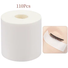 110 pcs Eyelash Foam Eyepad Painless Lash Supplies PE Eye Patch Easy Remove Tape Makeup Stickers Under Eyelash Pad Patch